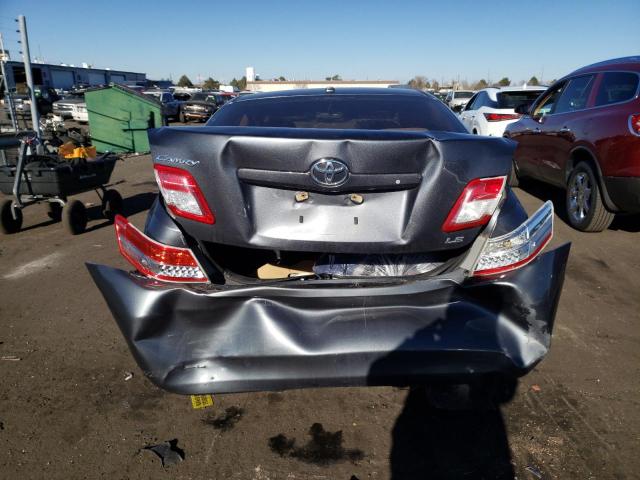 4T1BF3EK5AU091596 - 2010 TOYOTA CAMRY BASE GRAY photo 6