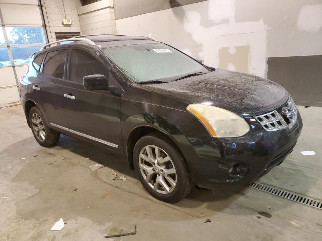 JN8AS5MT8DW509776 - 2013 NISSAN ROGUE S BLACK photo 4