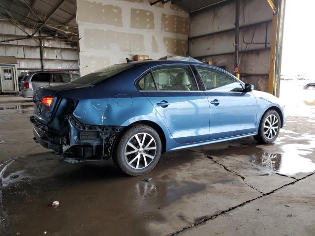 3VWDB7AJ3JM258567 - 2018 VOLKSWAGEN JETTA SE BLUE photo 3