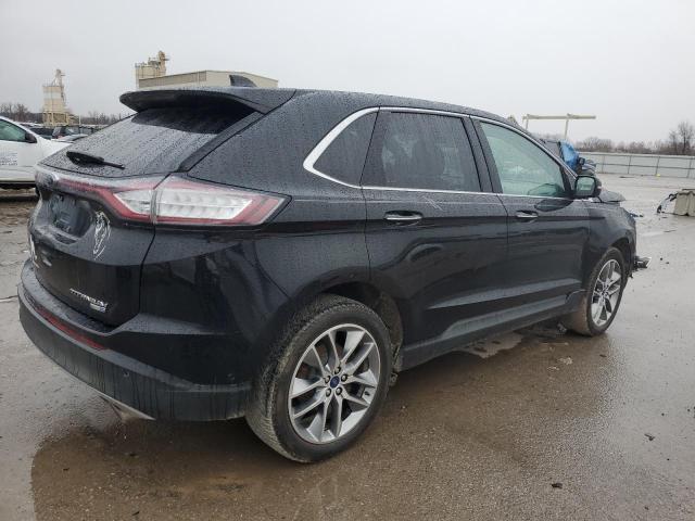 2FMPK4K99GBB72723 - 2016 FORD EDGE TITANIUM BLACK photo 3