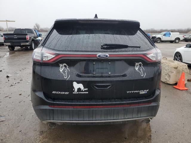 2FMPK4K99GBB72723 - 2016 FORD EDGE TITANIUM BLACK photo 6