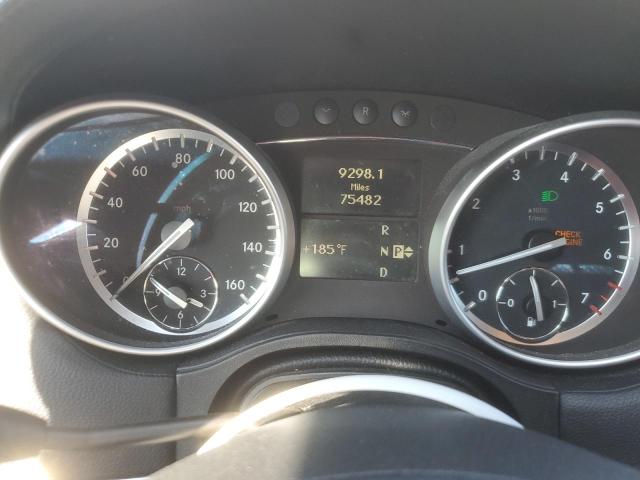 4JGBF7BEXAA578459 - 2010 MERCEDES-BENZ GL 450 4MATIC SILVER photo 9