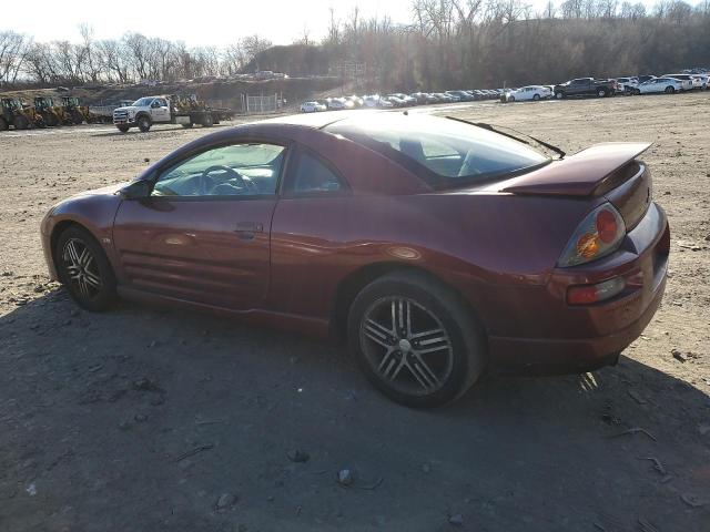 4A3AC74H63E139140 - 2003 MITSUBISHI ECLIPSE GTS BURGUNDY photo 2