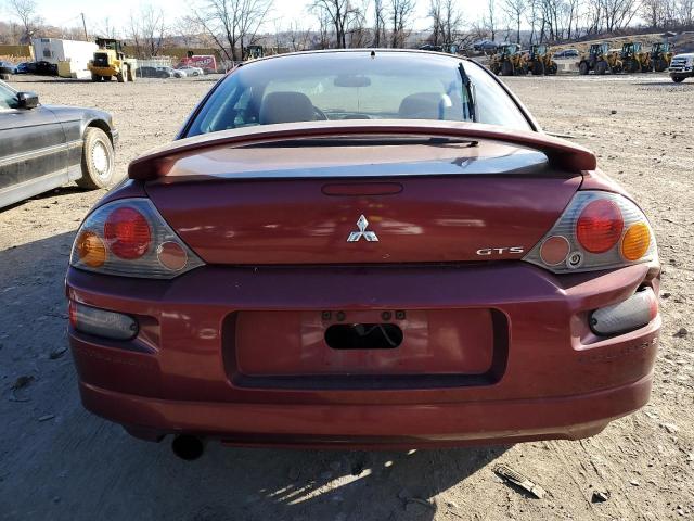 4A3AC74H63E139140 - 2003 MITSUBISHI ECLIPSE GTS BURGUNDY photo 6