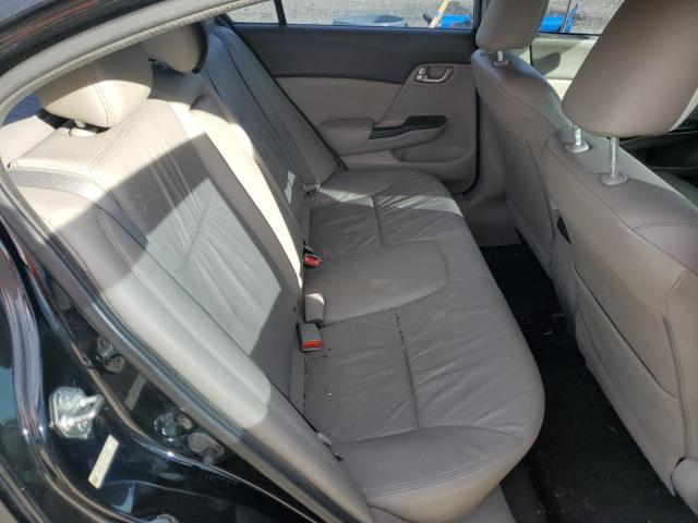 19XFB2F93CE366956 - 2012 HONDA CIVIC EXL შავი ფოტო 10