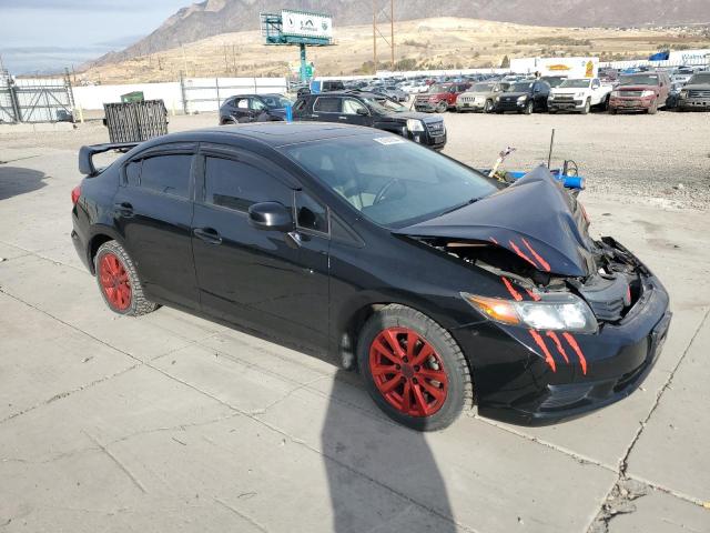 19XFB2F93CE366956 - 2012 HONDA CIVIC EXL შავი ფოტო 4