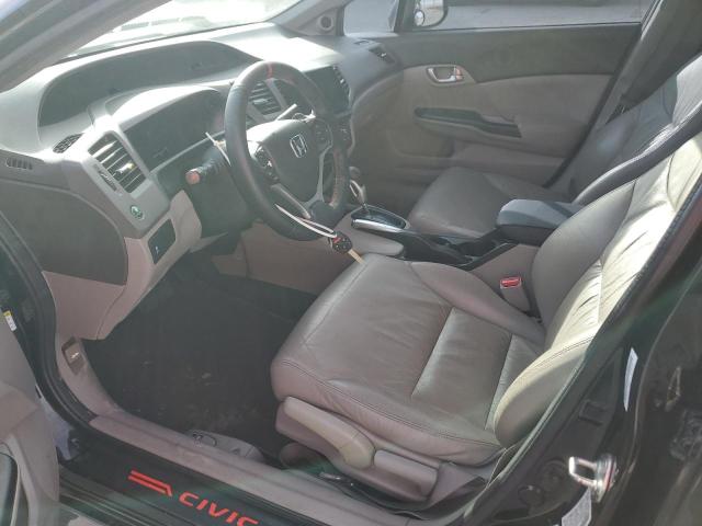 19XFB2F93CE366956 - 2012 HONDA CIVIC EXL შავი ფოტო 7