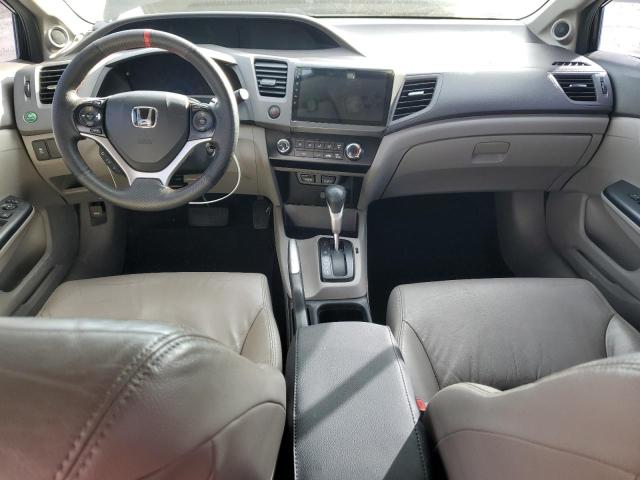 19XFB2F93CE366956 - 2012 HONDA CIVIC EXL შავი ფოტო 8