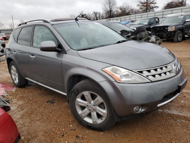 JN8AZ08W26W550202 - 2006 NISSAN MURANO SL GRAY photo 4