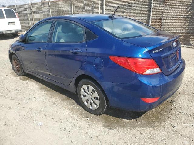 KMHCT4AE5HU199794 - 2017 HYUNDAI ACCENT SE BLUE photo 2