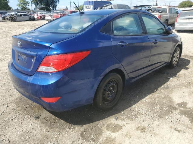 KMHCT4AE5HU199794 - 2017 HYUNDAI ACCENT SE BLUE photo 3
