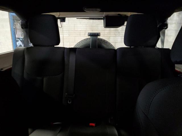 1C4BJWDG9EL320682 - 2014 JEEP WRANGLER U SPORT أحمر صورة 10