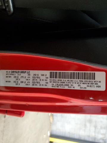 1C4BJWDG9EL320682 - 2014 JEEP WRANGLER U SPORT أحمر صورة 13