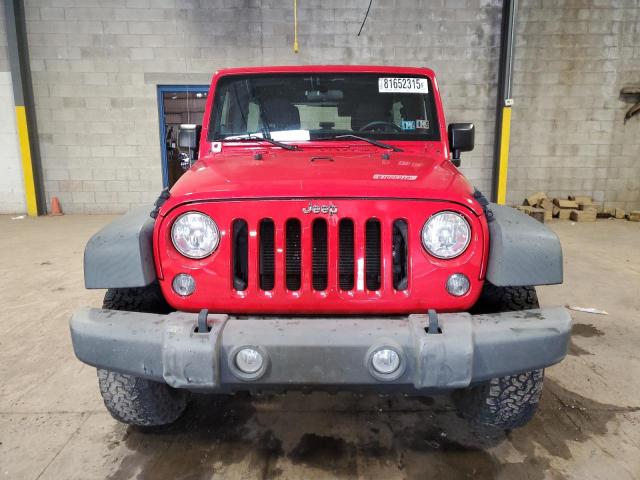 1C4BJWDG9EL320682 - 2014 JEEP WRANGLER U SPORT أحمر صورة 5