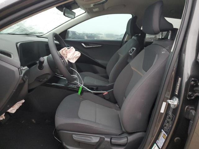 KNDCP3LE7P5096286 - 2023 KIA NIRO LX GRAY photo 7