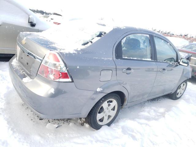 KL1TV55EX9B380005 - 2009 CHEVROLET AVEO LS GRAY photo 3