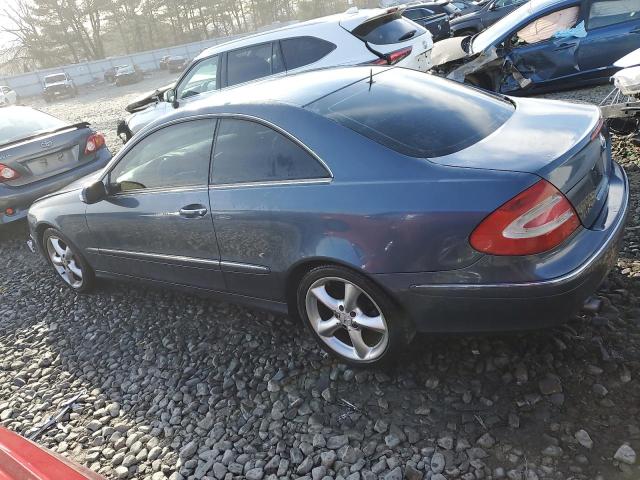 WDBTJ65J55F131426 - 2005 MERCEDES-BENZ CLK 320C BLUE photo 2