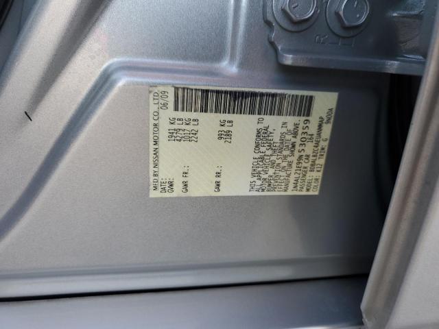 1N4AL21E99N530359 - 2009 NISSAN ALTIMA 2.5 SILVER photo 13