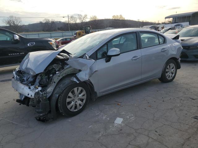 19XFB2F52CE053006 - 2012 HONDA CIVIC LX GRAY photo 1