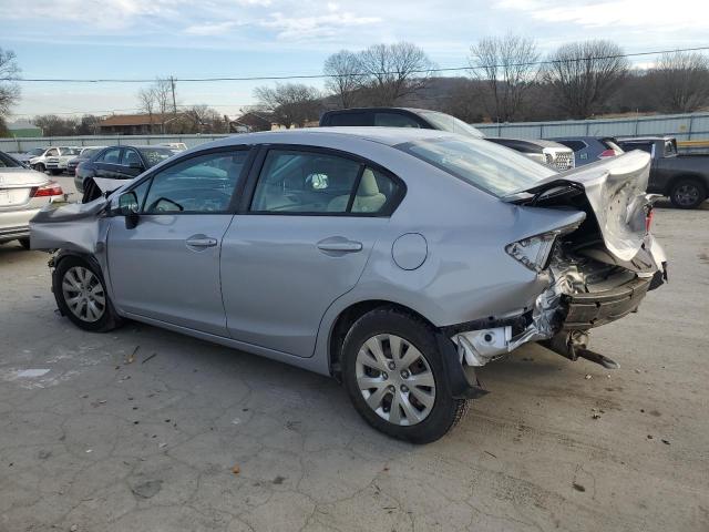 19XFB2F52CE053006 - 2012 HONDA CIVIC LX GRAY photo 2