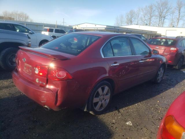 KNAGE124675134348 - 2007 KIA OPTIMA LX BURGUNDY photo 3