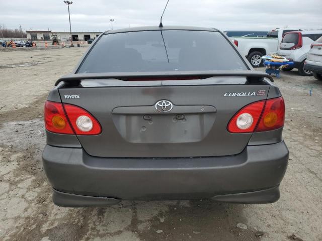 1NXBR32E94Z327810 - 2004 TOYOTA COROLLA CE CHARCOAL photo 6