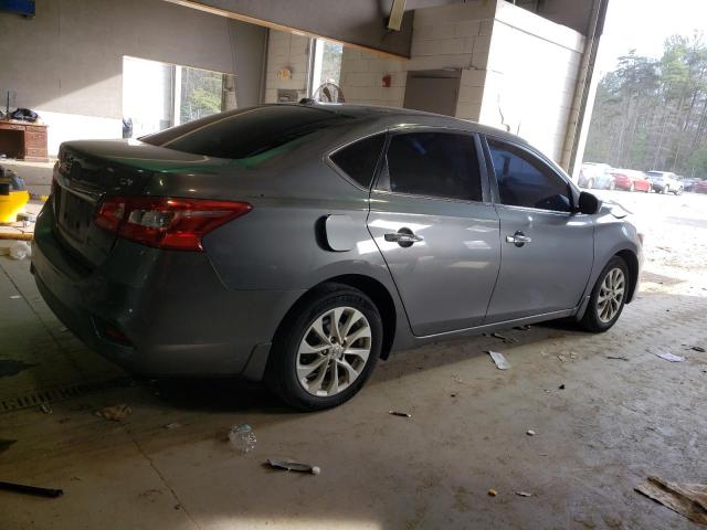 3N1AB7AP2JL629592 - 2018 NISSAN SENTRA S GRAY photo 3