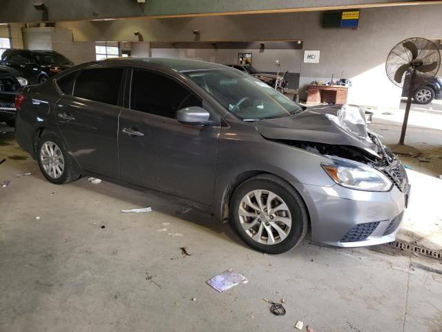 3N1AB7AP2JL629592 - 2018 NISSAN SENTRA S GRAY photo 4