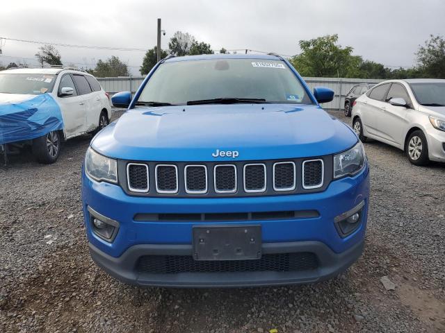 3C4NJDBB6KT734561 - 2019 JEEP COMPASS LATITUDE Синій фото 5