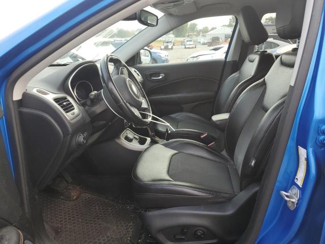 3C4NJDBB6KT734561 - 2019 JEEP COMPASS LATITUDE Синій фото 7