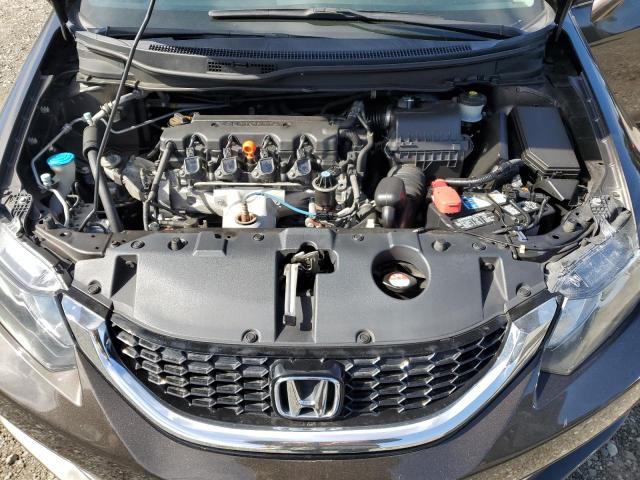 19XFB2F89DE217170 - 2013 HONDA CIVIC EX BLACK photo 11