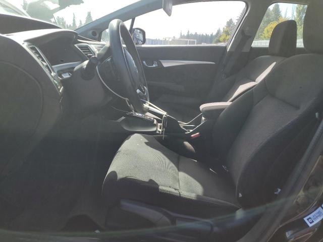 19XFB2F89DE217170 - 2013 HONDA CIVIC EX BLACK photo 7