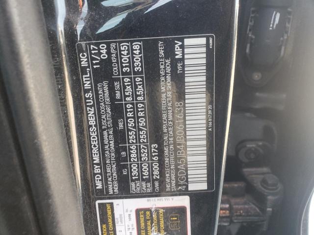 4JGDA5JB4JB061638 - 2018 MERCEDES-BENZ GLE 350 BLACK photo 14