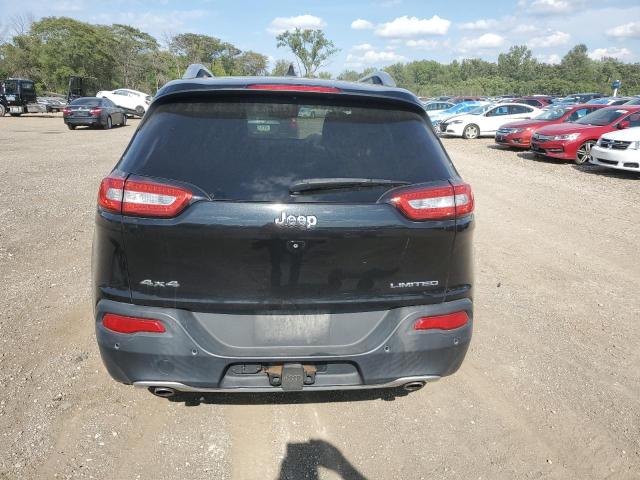 1C4PJMDS6EW180698 - 2014 JEEP CHEROKEE LIMITED BLACK photo 6