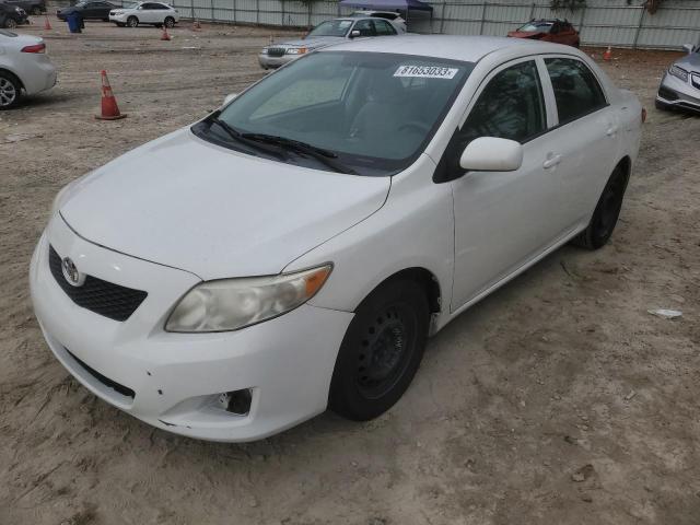 2T1BU4EE6AC343878 - 2010 TOYOTA COROLLA BASE WHITE photo 1