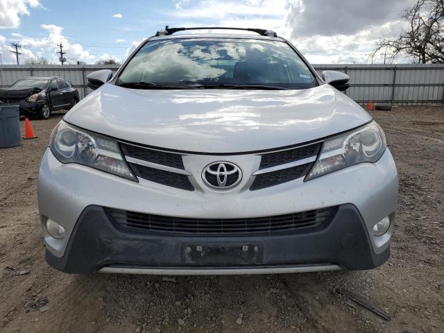 2T3WFREV9DW062032 - 2013 TOYOTA RAV4 XLE SILVER photo 5