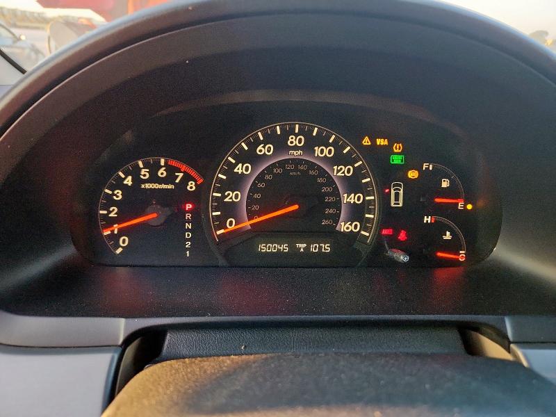 5FNRL38717B107765 - 2007 HONDA ODYSSEY EXL BLACK photo 9