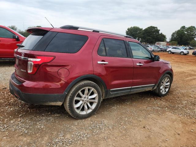1FM5K7F8XFGB22236 - 2015 FORD EXPLORER LIMITED RED photo 3