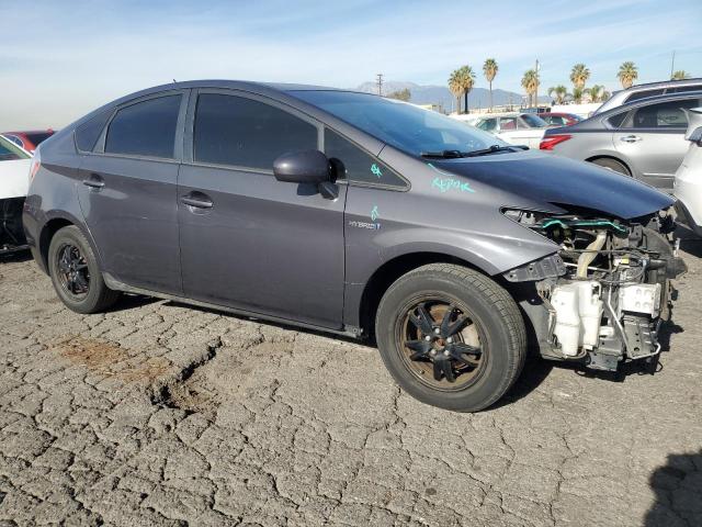 JTDKN3DU9D5610786 - 2013 TOYOTA PRIUS CHARCOAL photo 4