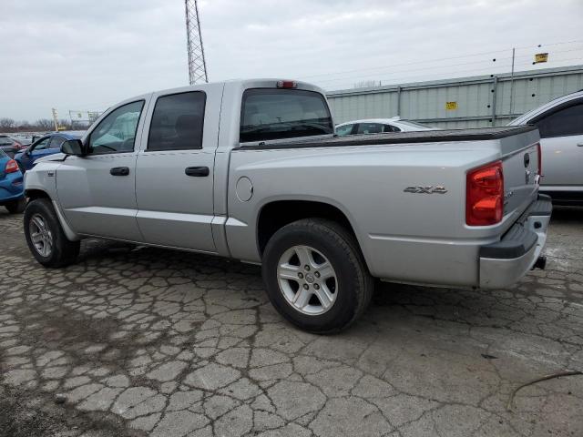 1D7RW3GP0BS709678 - 2011 DODGE DAKOTA SLT SILVER photo 2