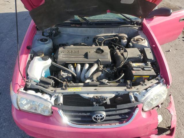 1NXBR12E62Z609307 - 2002 TOYOTA COROLLA CE PINK photo 11