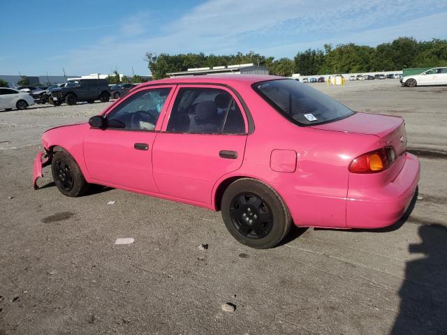 1NXBR12E62Z609307 - 2002 TOYOTA COROLLA CE PINK photo 2