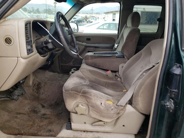 2GTEC19TX21365924 - 2002 GMC SIERRA C1500 GREEN photo 7