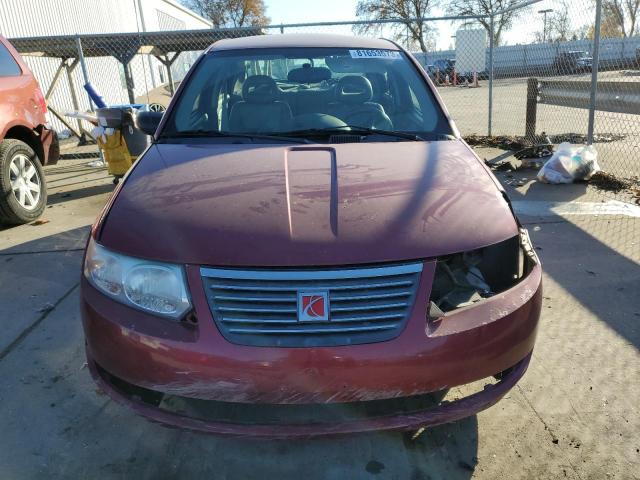 1G8AL58F17Z169820 - 2007 SATURN ION LEVEL 3 MAROON photo 5