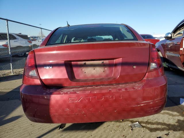 1G8AL58F17Z169820 - 2007 SATURN ION LEVEL 3 MAROON photo 6