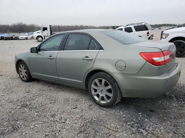 3LNHM26T68R631671 - 2008 LINCOLN MKZ GREEN photo 2