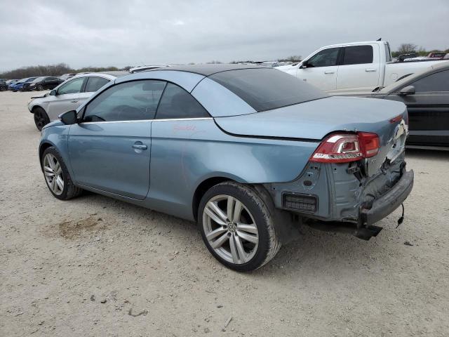 WVWFW7AH7CV006388 - 2012 VOLKSWAGEN EOS LUX 蓝色 照片 2