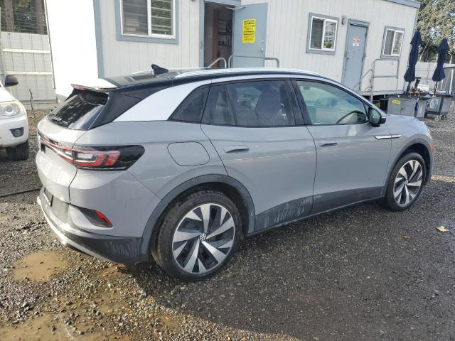 WVGUNPE27NP066352 - 2022 VOLKSWAGEN ID.4 PRO S Gris photo 3