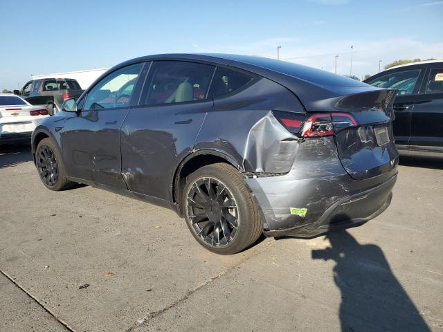 7SAYGDEE9PF631743 - 2023 TESLA MODEL Y Մոխրագույն լուսանկար 2
