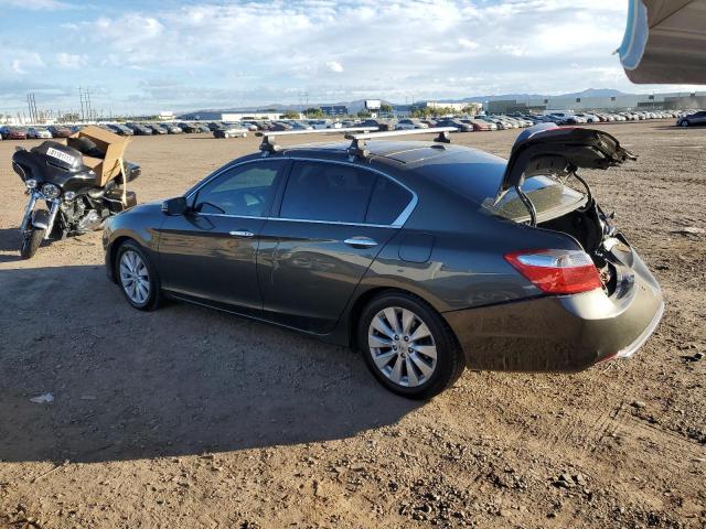 1HGCR2F80DA108776 - 2013 HONDA ACCORD EXL GRAY photo 2